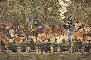 Maurice Prendergast Central Park, USA oil painting artist